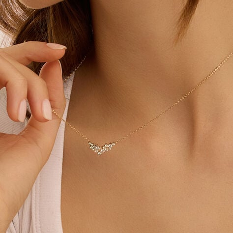 Collana Golden Dream Placcato Oro Giallo Cubic Zirconia - Collane Donna | Stroili
