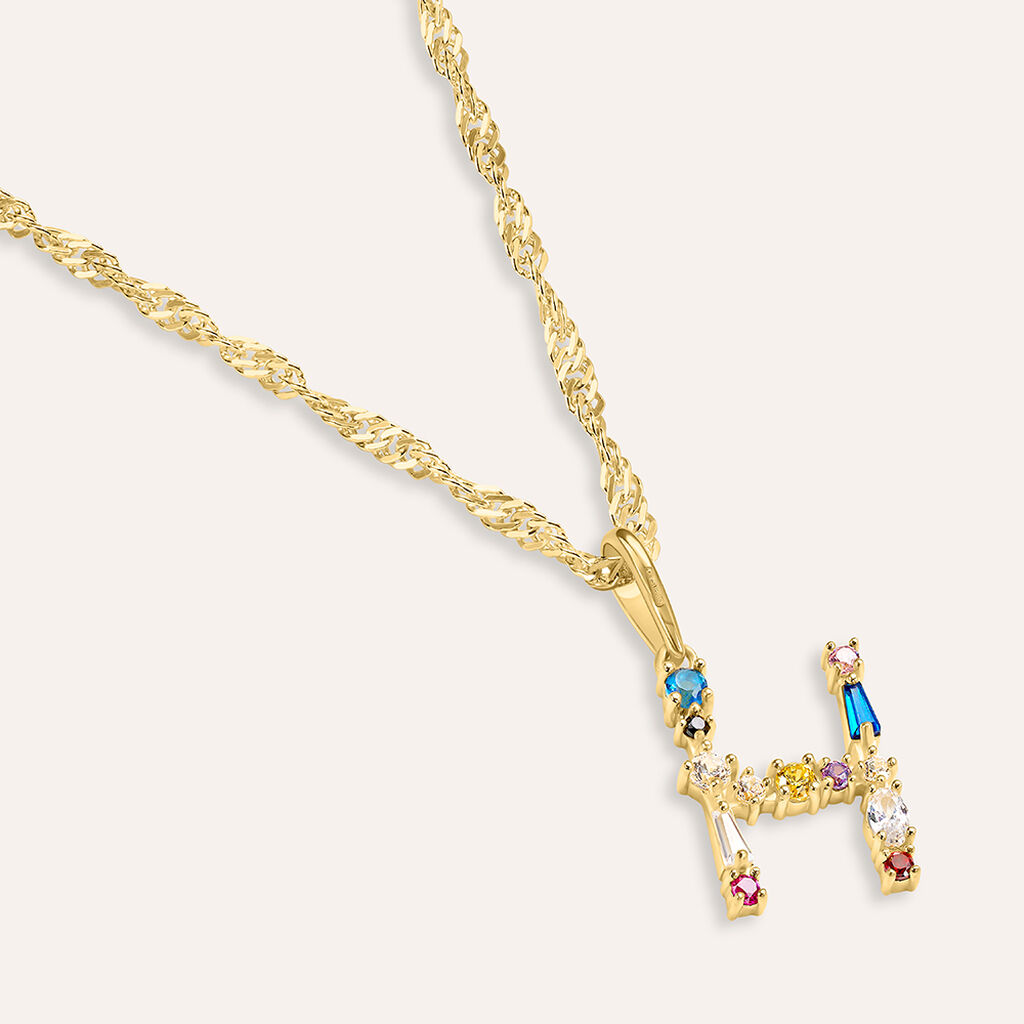 Pendente Claire Oro Giallo Cubic Zirconia