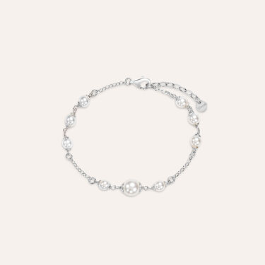 Bracciale Silver Pearls Argento Rodiato Perla sintetica