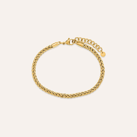 Bracciale Catena Man Code Acciaio Dorato - Bracciali Uomo | Stroili