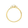 Anello Solitario Gabrielle Precious Oro Giallo Perla D'Acqua Dolce Diamante