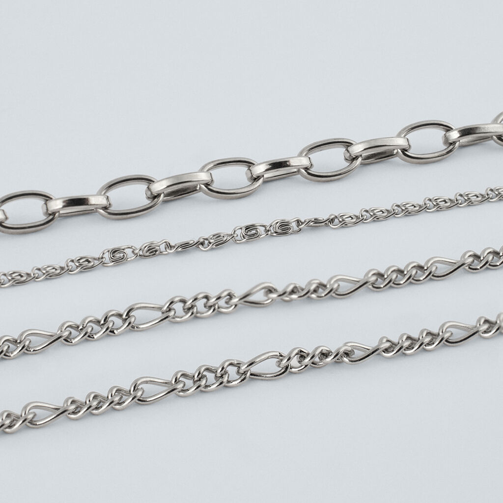 Collana Lady Code Acciaio - Collane Donna | Stroili