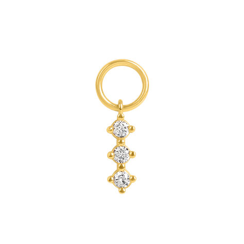 Charm Trilogy Toujours Oro Giallo Cubic Zirconia - Orecchini Componibili Donna | Stroili