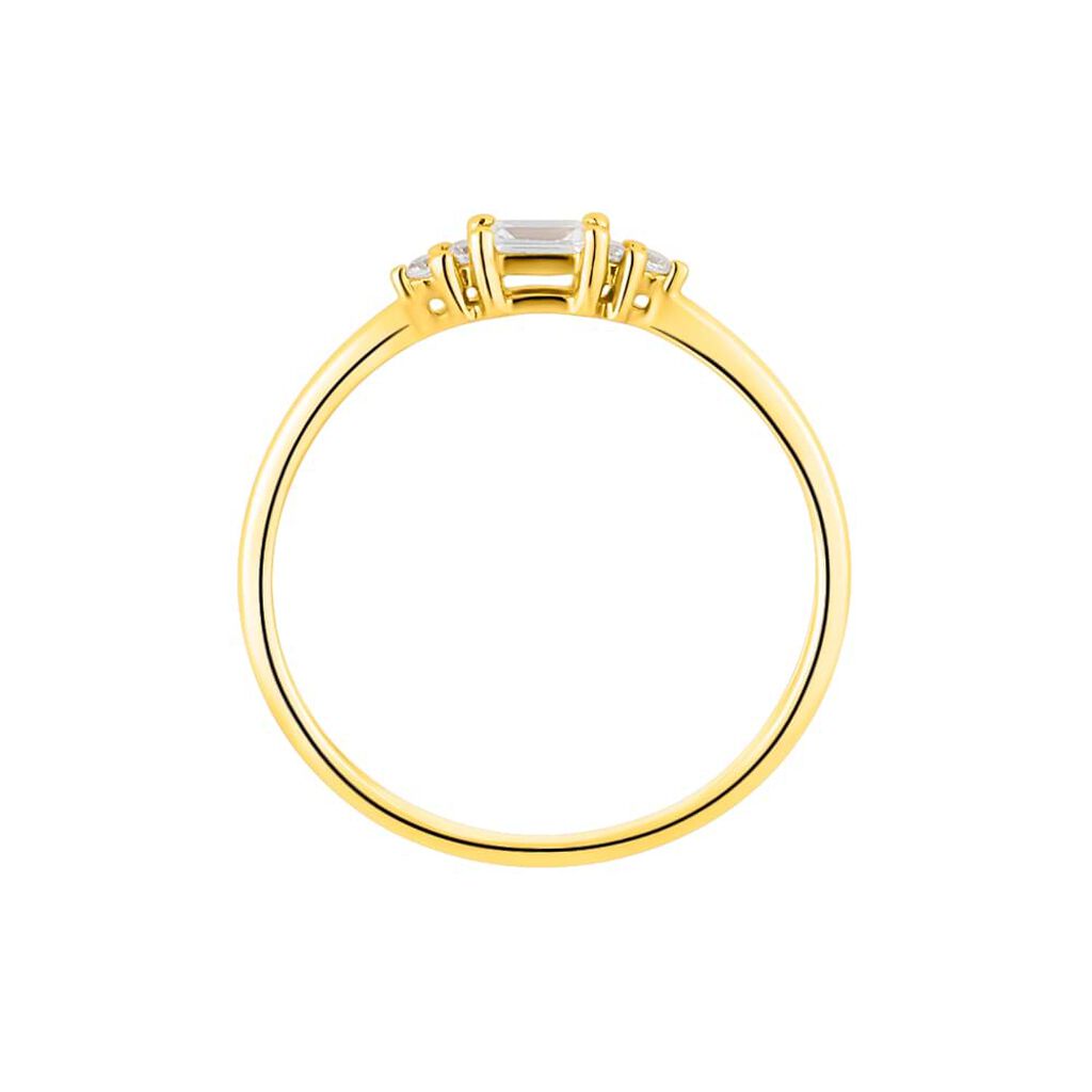 Anello Fantasia Claire Oro Giallo Cubic Zirconia - Anelli con Pietre Donna | Stroili