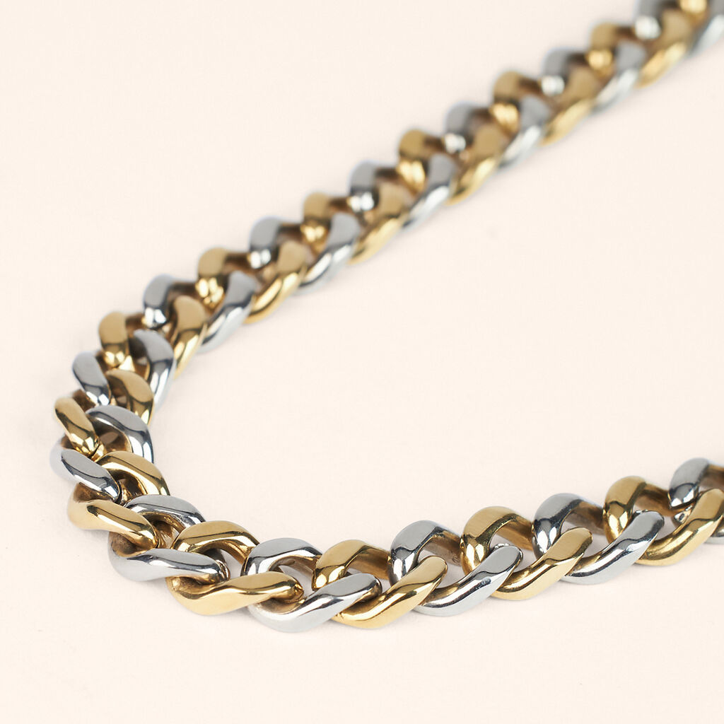 Collana Man Code Acciaio Bicolore - Collane Uomo | Stroili