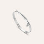 Bangle Sunrise Acciaio Cristallo