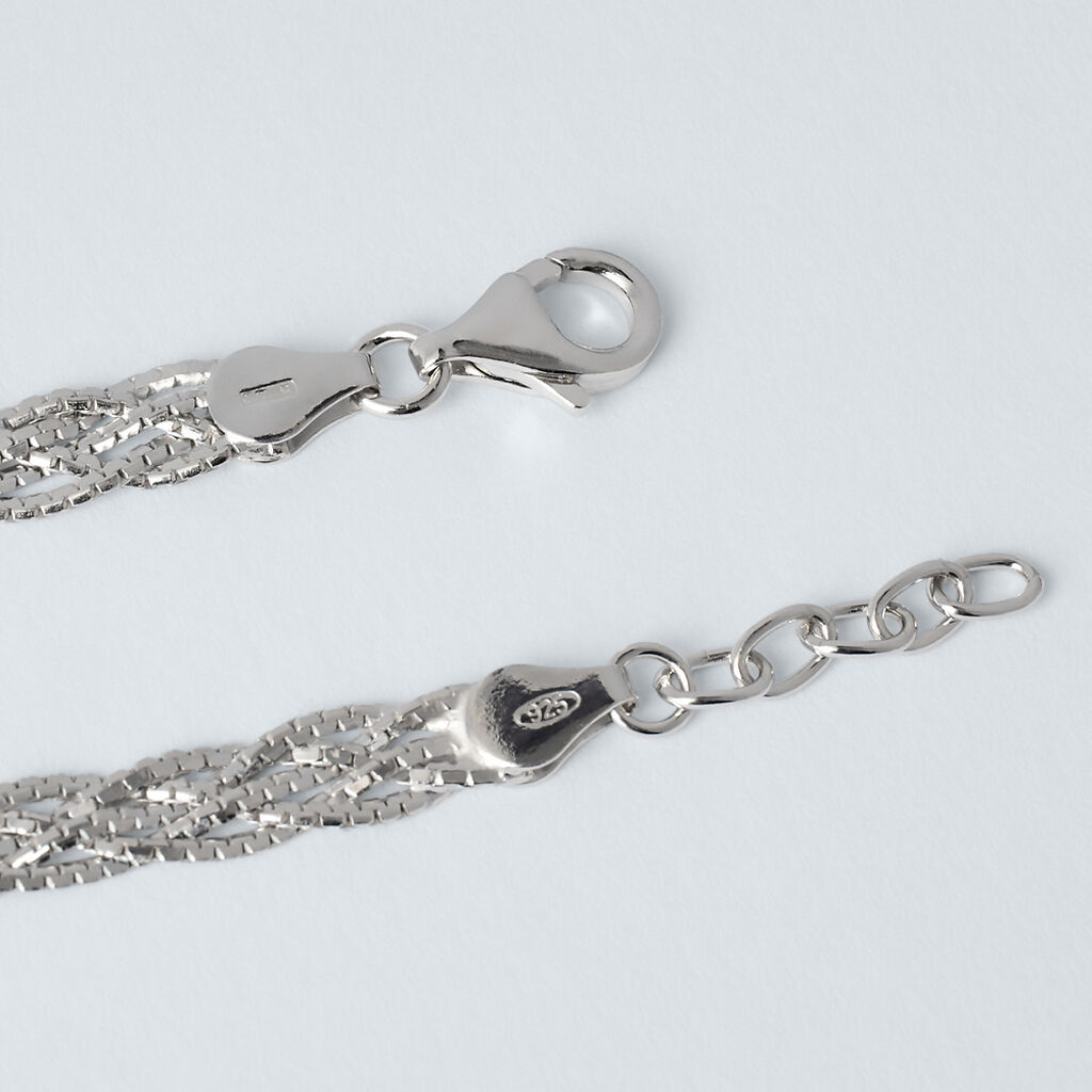 Bracciale Catena Silver Collection Argento Rodiato