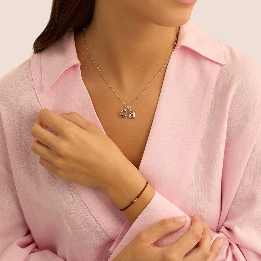 Bracciale Punto Luce Silver Diamonds Argento Rodiato Diamante Lab-Grown