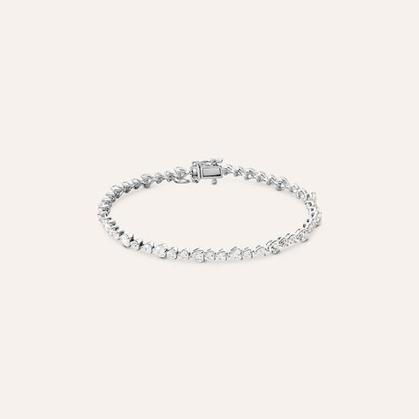 Bracciale Tennis Silver Elegance Argento Rodiato Cubic Zirconia - Bracciali Tennis Donna | Stroili