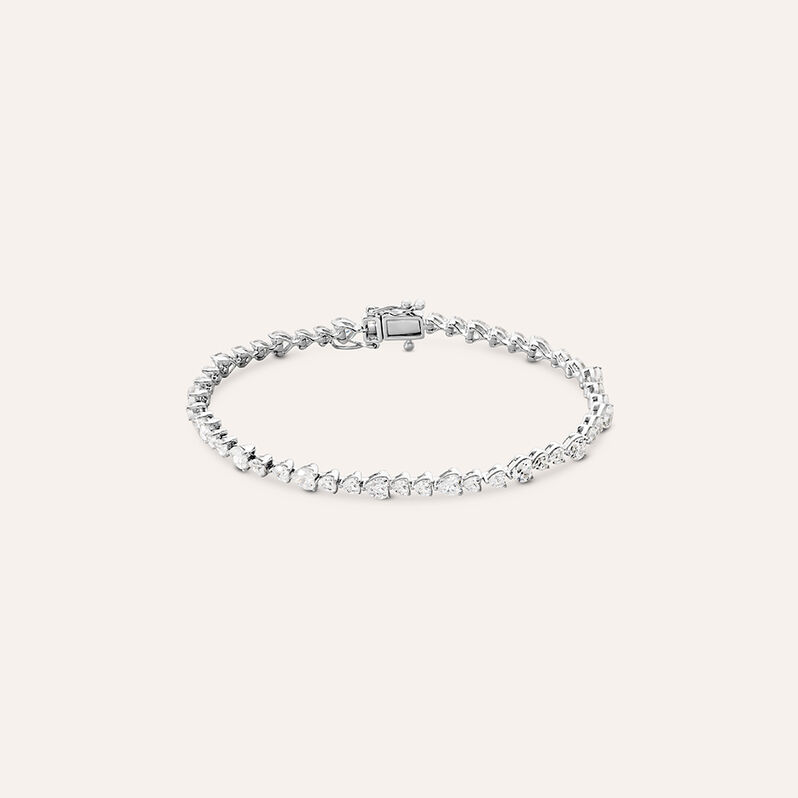 Bracciale Tennis Silver Elegance Argento Rodiato Cubic Zirconia - Bracciali Tennis Donna | Stroili