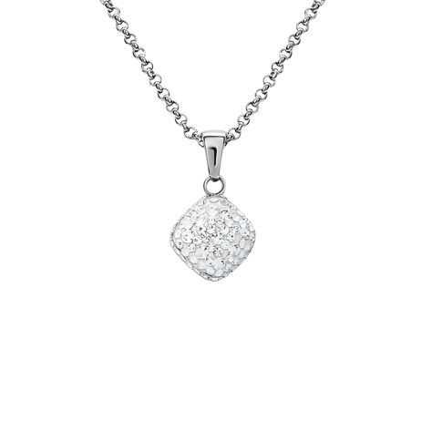 Collana Lady Phantasya Acciaio Cristallo - Collane Donna | Stroili