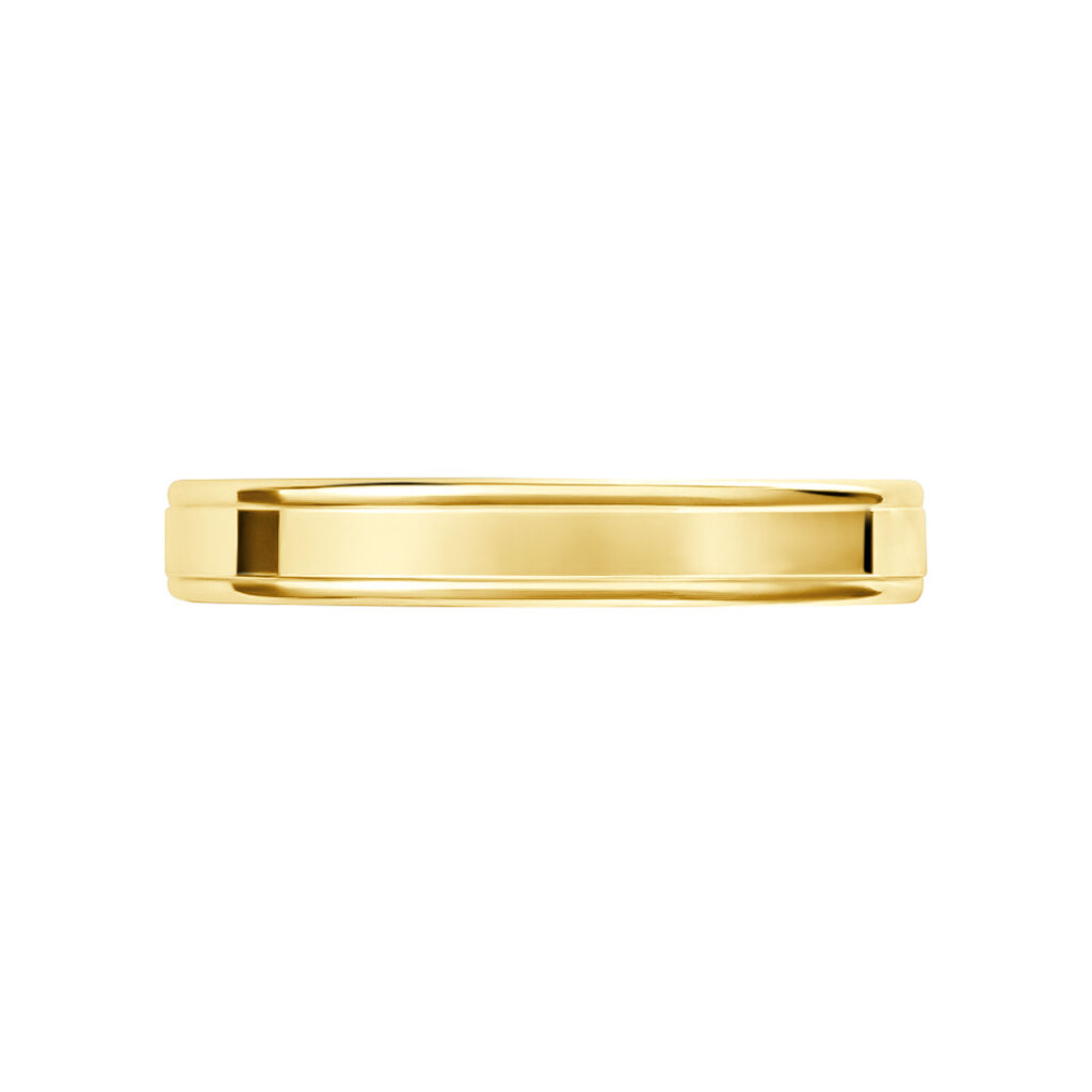 Fede Classica 3.5 mm Oro Giallo - Anelli con Incisione Uomo | Stroili
