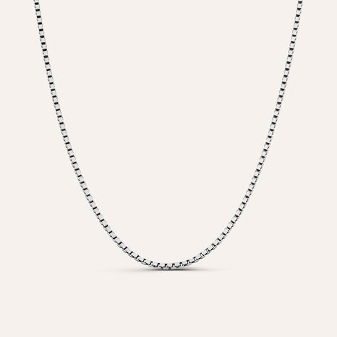 Catenina Gentleman Argento Rodiato - Catenina Uomo | Stroili