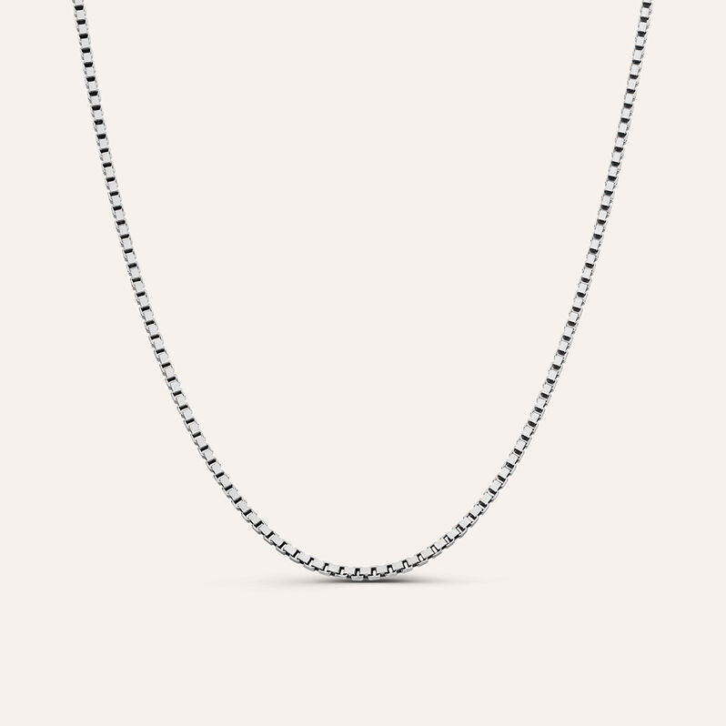 Catenina Gentleman Argento Rodiato - Catenina Uomo | Stroili