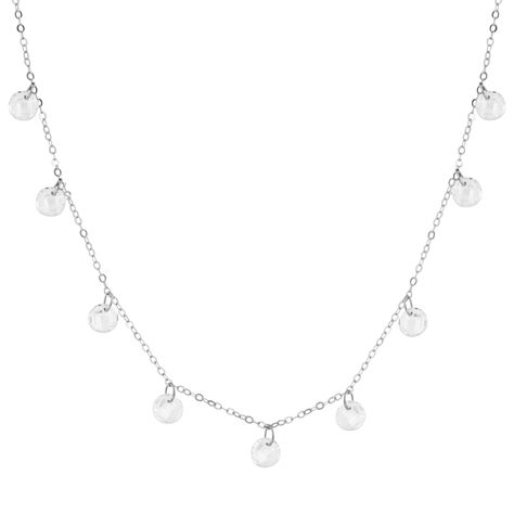 Collana Multi Punto Luce Claire Oro Bianco Cubic Zirconia - Collane Punto Luce Donna | Stroili