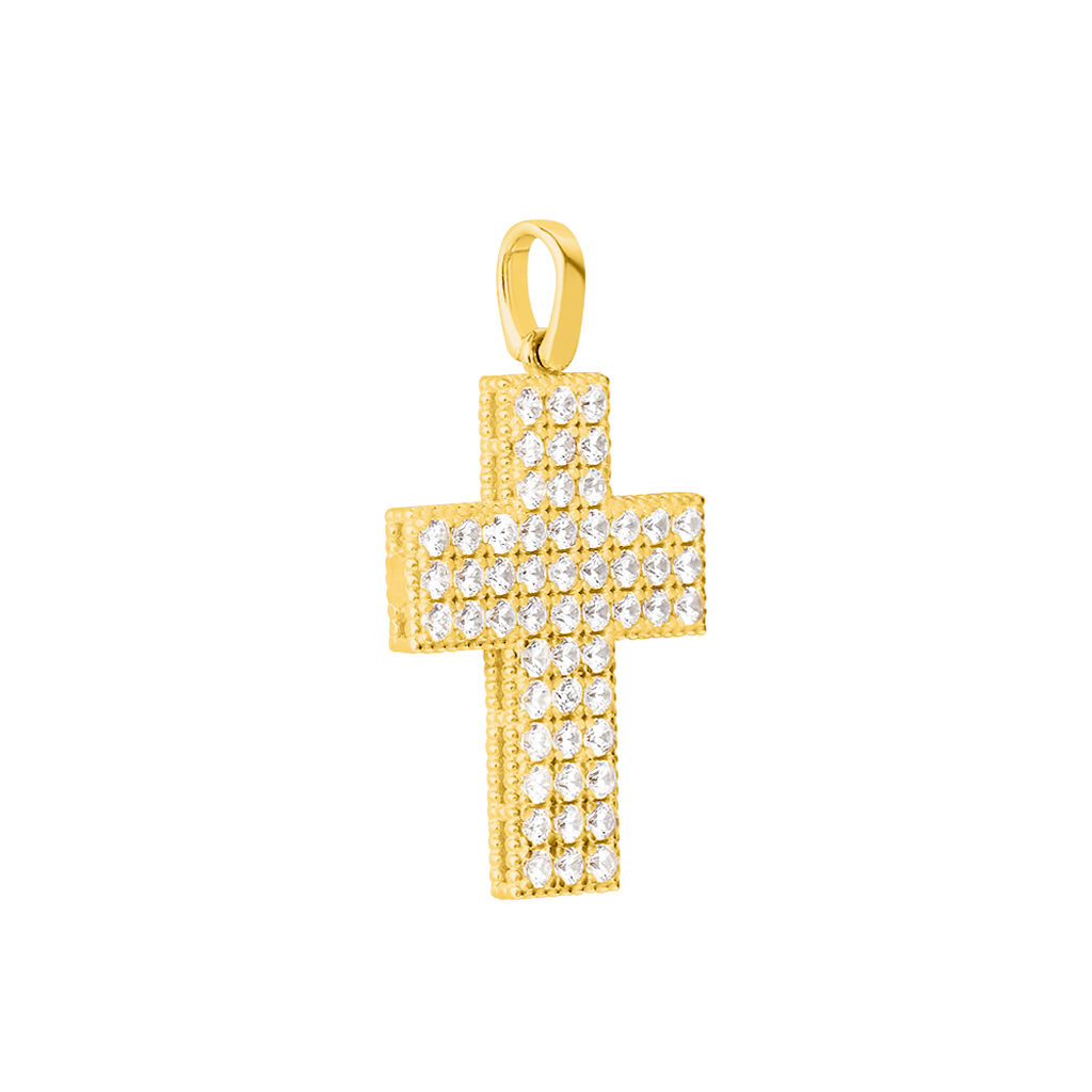 Pendente Holy Oro Giallo Cubic Zirconia - Ciondoli Donna | Stroili