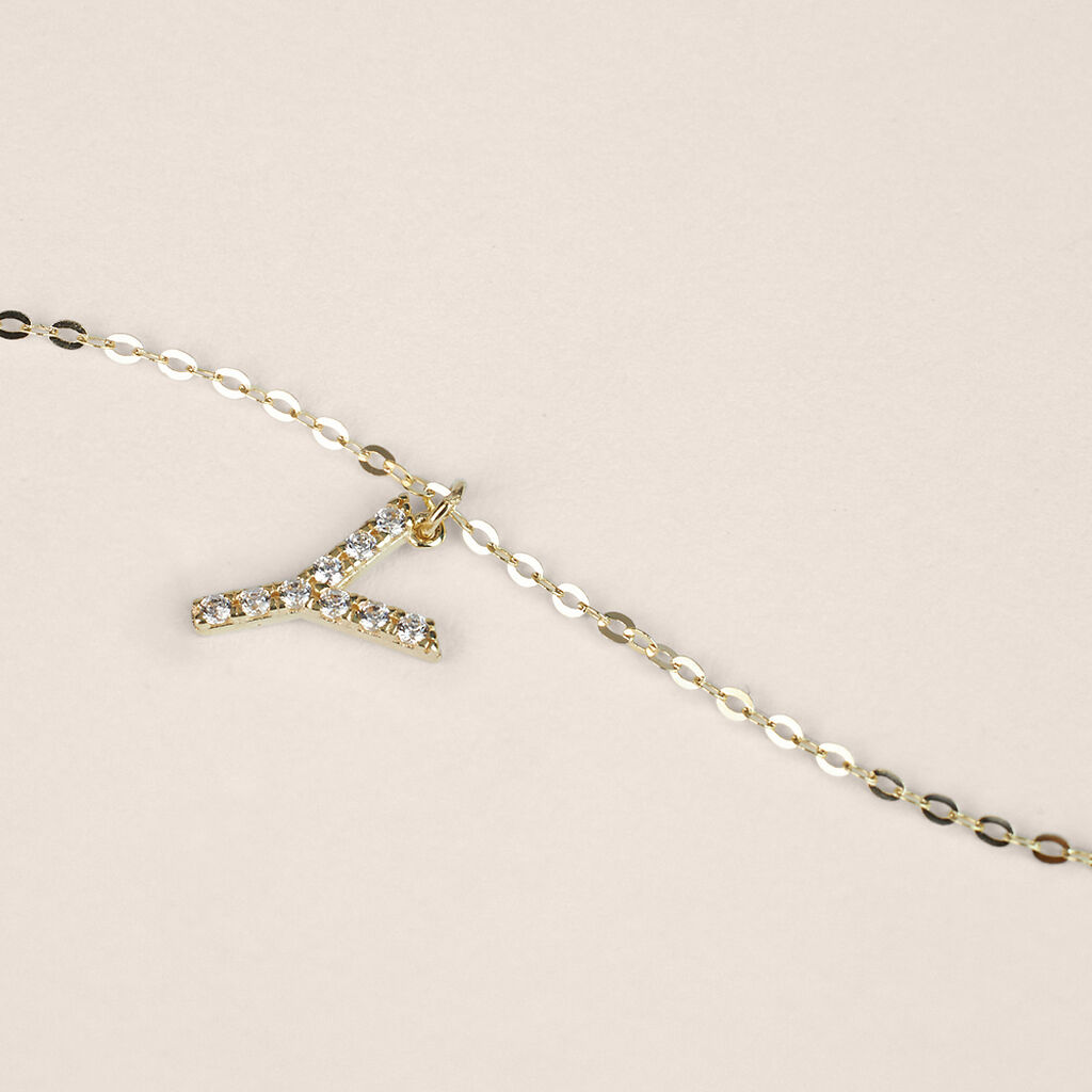 Collana Claire Oro Giallo Cubic Zirconia - Collane Donna | Stroili