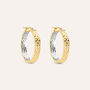 Orecchini A Cerchio Toujours Oro Bicolore