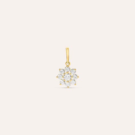 Pendente Poème Oro Giallo Cubic Zirconia - Ciondoli Donna | Stroili
