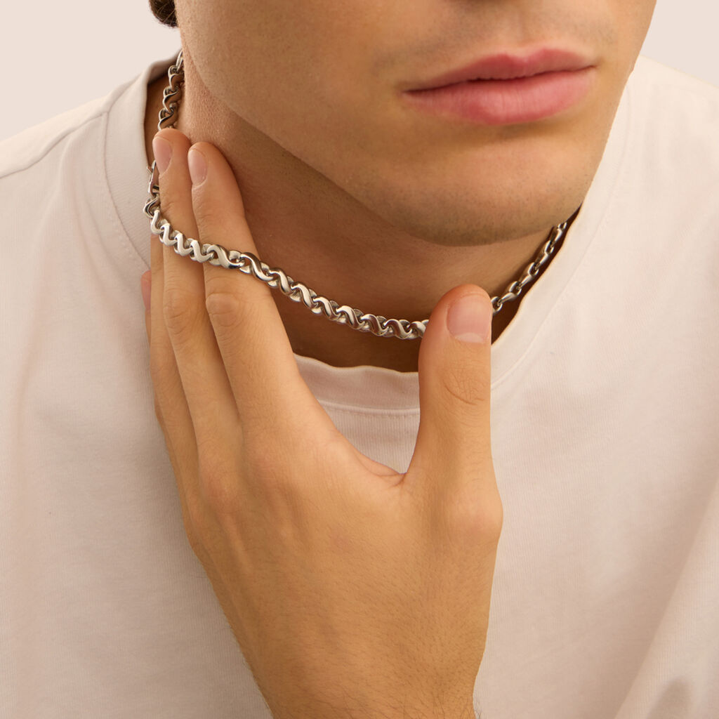 Catena Man Code Acciaio