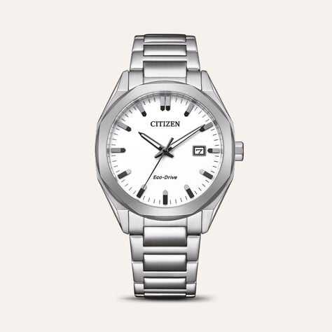 Orologio Eco Drive Citizen Ore Felici Bm7620-83a - Orologi con Datario Uomo | Stroili