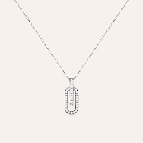 Collana Silver Shine Argento Rodiato Cubic Zirconia - Collane Donna | Stroili