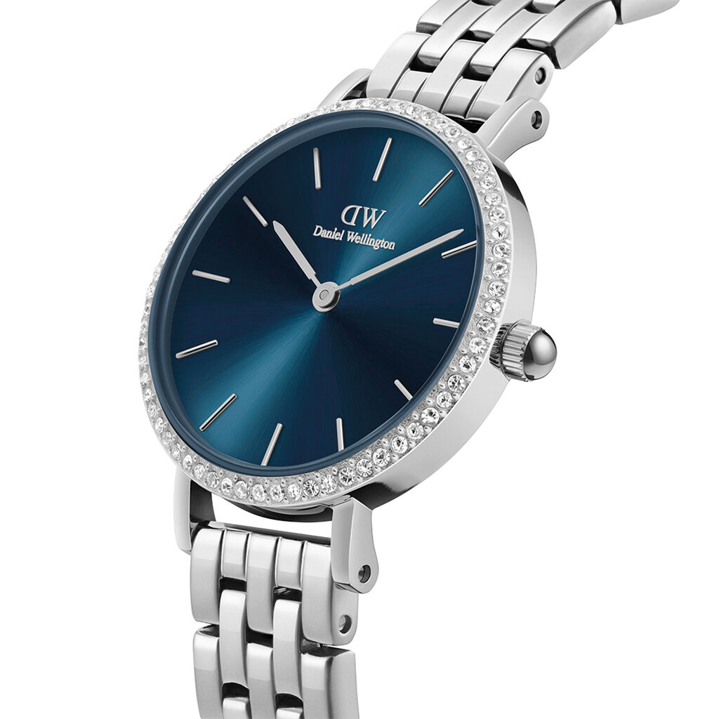 Orologio Al Quarzo Daniel Wellington Petite Lumine Bezel 5-link Arctic Dw00100664 - Orologi solo Tempo Donna | Stroili