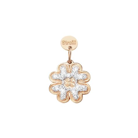 Pendente Love Beats Argento Rosa - Ciondoli con Incisione Donna | Stroili
