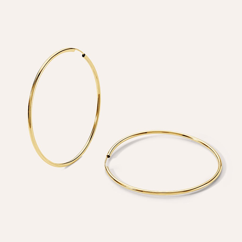 Orecchini A Cerchio Toujours Oro Giallo