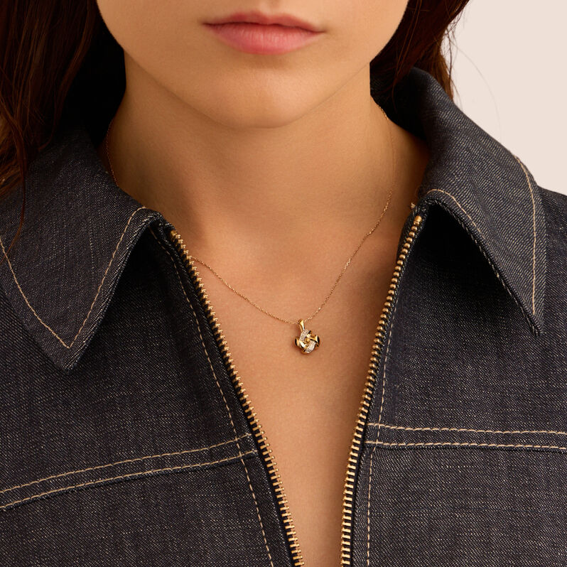 Collana Sophia Oro Giallo Diamante - Collane Donna | Stroili
