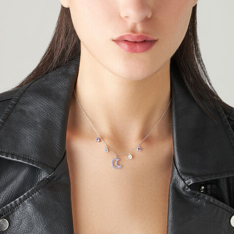 Collana Silver Rainbow Argento Rodiato Cubic Zirconia - Collane Choker Donna | Stroili