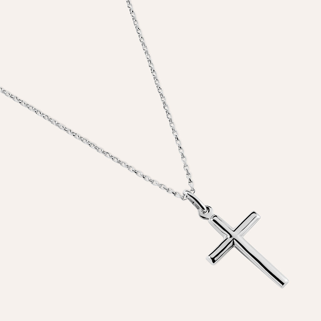 Pendente Gentleman Argento Rodiato