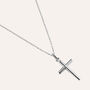 Pendente Gentleman Argento Rodiato