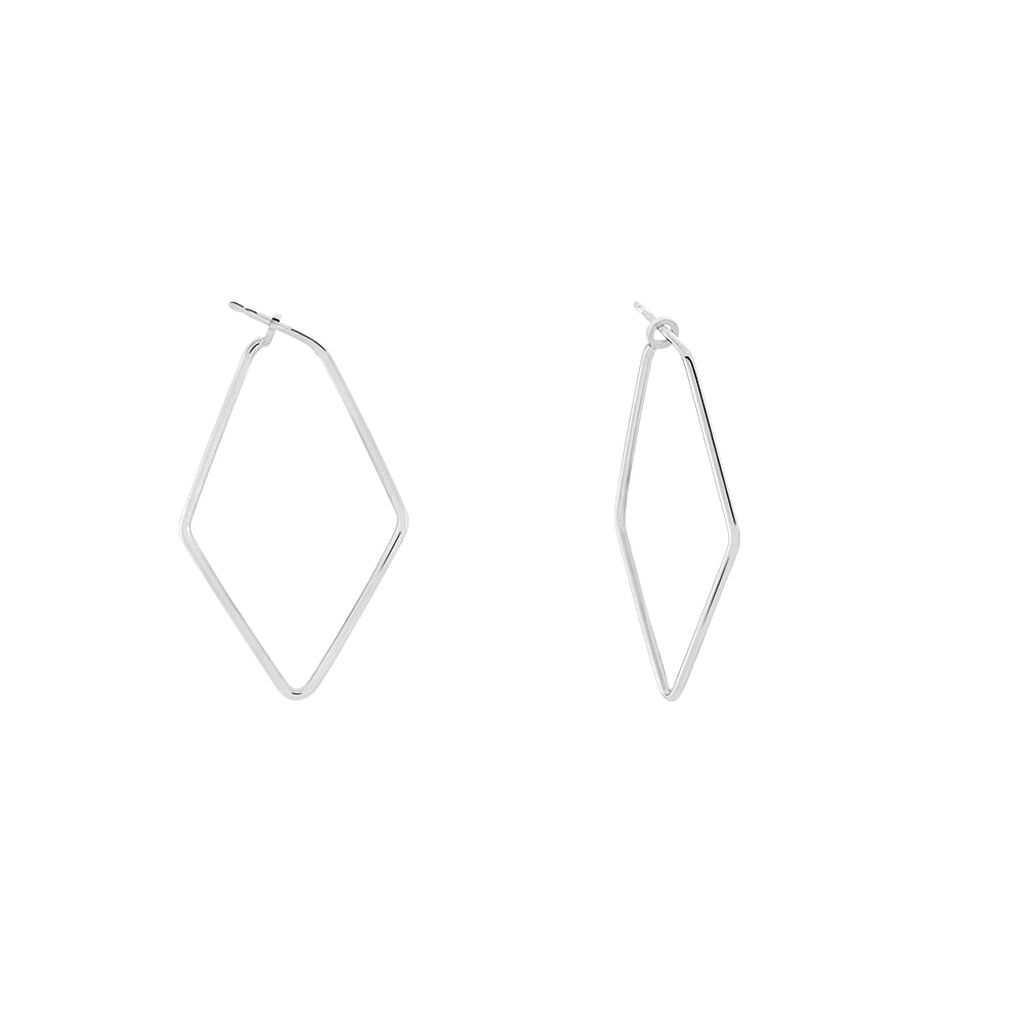 Orecchini A Cerchio Silver Collection Argento Rodiato - Orecchini a Cerchio Donna | Stroili