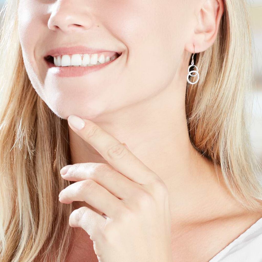 Orecchini Pendenti Silver Shine Argento Rodiato Cubic Zirconia - Orecchini Pendenti Donna | Stroili