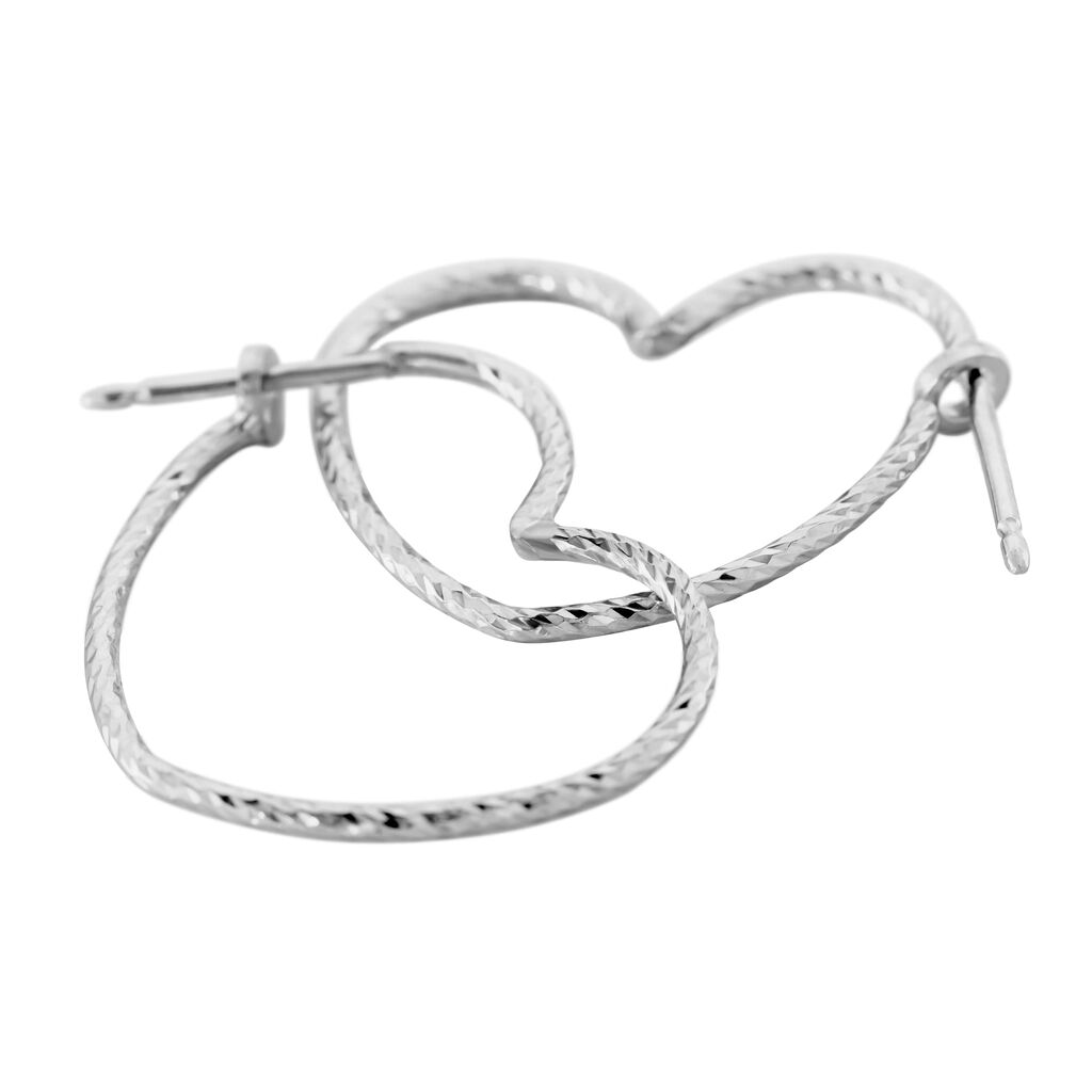 Orecchini A Cerchio Silver Collection Argento Rodiato - Orecchini a Cerchio Donna | Stroili