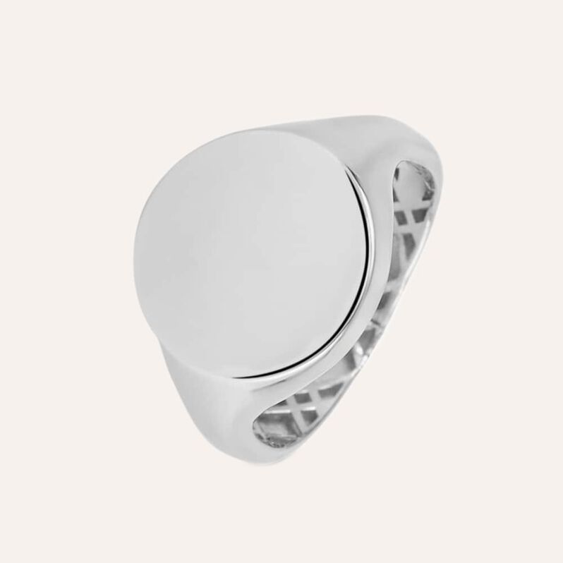 Anello Chevalier L'homme Or Oro Bianco - Anelli Chevalier Uomo | Stroili