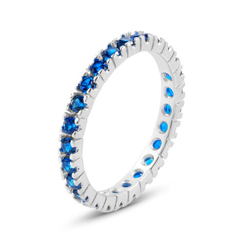 Anello Eternity Silver Rainbow Argento Rodiato Cubic Zirconia - Anelli Eternity Donna | Stroili