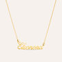 Collana Eleonora Gold Names Oro Giallo
