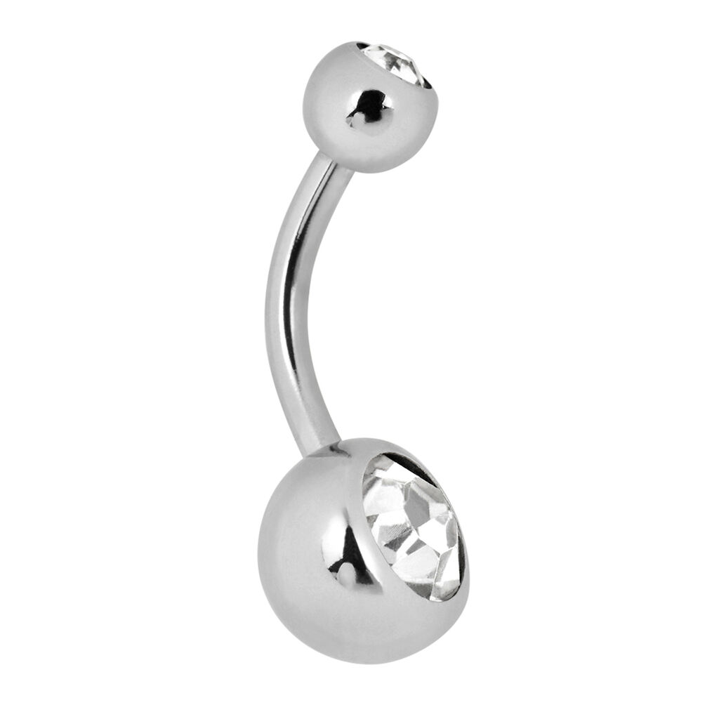 Piercing Ombelico Lady Code Acciaio Cristallo - Gioielli Donna | Stroili