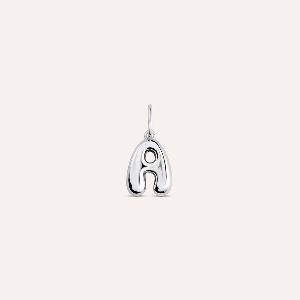 Pendente Love Beats Argento Rodiato
