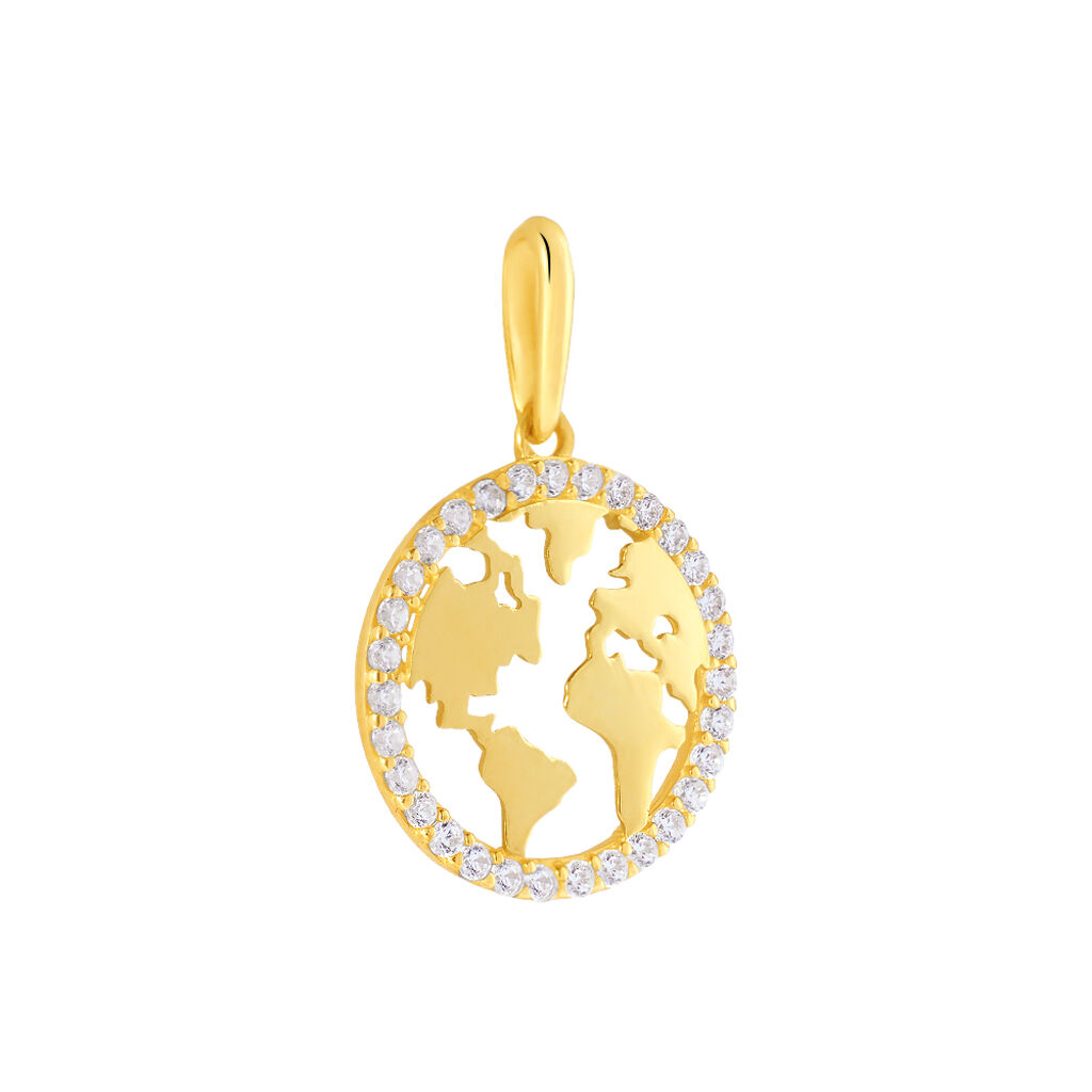 Pendente Poème Oro Giallo Cubic Zirconia - Ciondoli Donna | Stroili