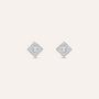 Orecchini Lobo Punto Luce Silver Elegance Argento Rodiato Cubic Zirconia