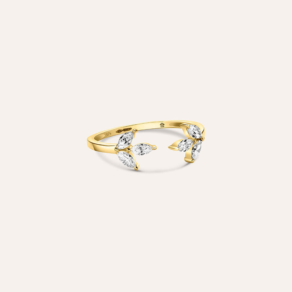 Anello Fantasia Claire Oro Giallo Cubic Zirconia - Anelli con Pietre Donna | Stroili