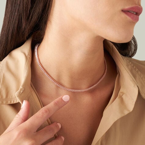 Collana Tennis Romantic Shine Metallo Cristallo - Collane Tennis Donna | Stroili