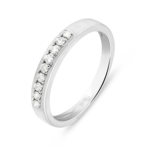 Anello Riviere Firmamenti Oro Bianco Diamante - Anelli Riviere Donna | Stroili