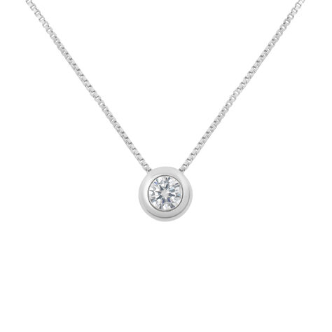 Collana Punto Luce Silver Elegance Argento Rodiato Cubic Zirconia - Collane Punto Luce Donna | Stroili