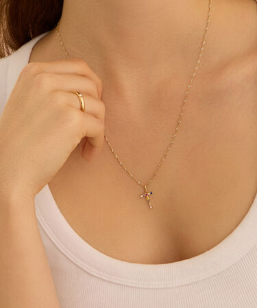 Pendente Claire Oro Giallo Cubic Zirconia