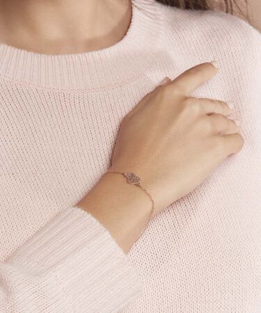 Bracciale Silver Collection Argento Rosa