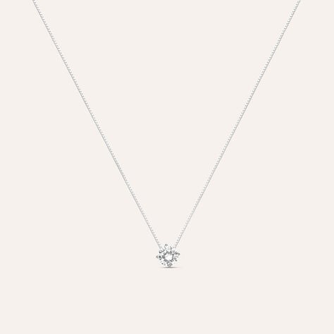 Collana Silver Elegance Argento Rodiato Cubic Zirconia - Collane Donna | Stroili
